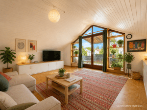 Mehr über den Artikel erfahren 🔥<span style='color:#FF0000;'>PROVISIONSFREI! ✅</span>Großes Einfamilienhaus mit 2x Gärten, einer Einliegerwohnung und viel Stauraum